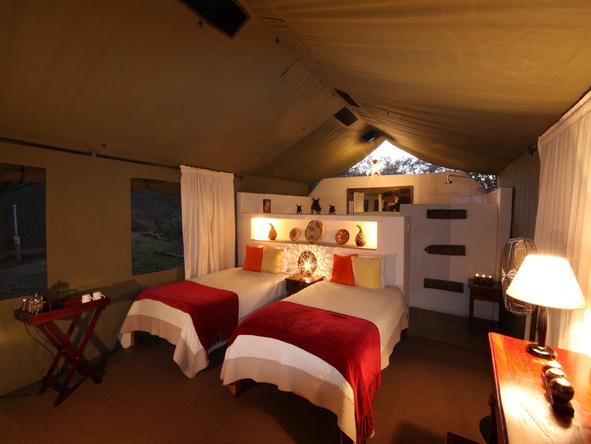 Elephant Valley Lodge - Bedroom
